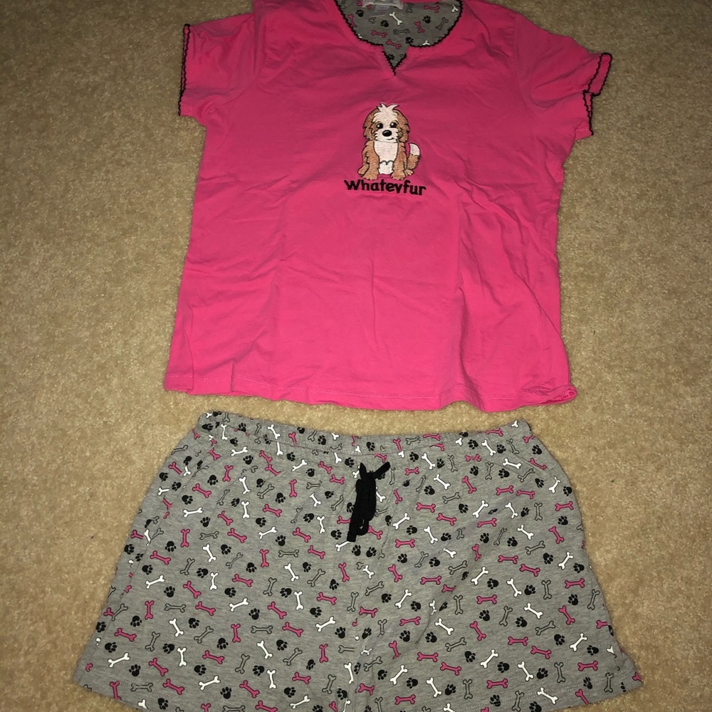 Never worn (wrong size) pajama set